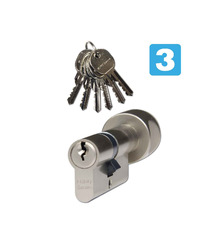 RICHTER EURO SECURE ES.K35/35.NI Cylindrická vložka 35+35