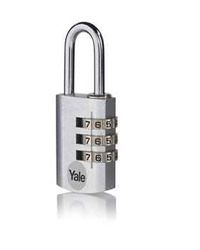 Visací zámek YALE YE3CB/20/121/1 stříbrný