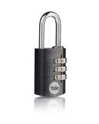 Visací zámek YALE YE3CB/28/126/1 černý